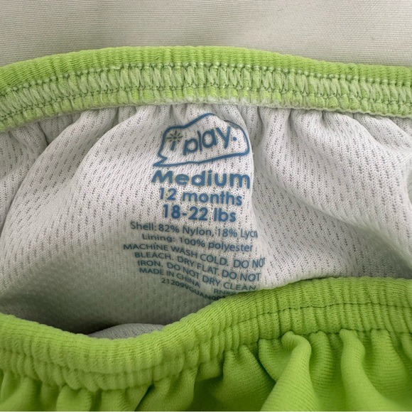 i play Lime Green Baby Swim Diaper - Picture 2 of 5